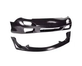 KBD Bodykits Polyurethane Front Bumper & AutoX Front Lip Mazda RX7 1993-1997