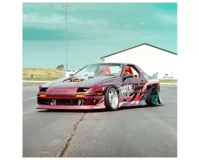 KBD Bodykits Polyurethane Side Skirts Mazda RX7 1986-1991