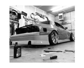 KBD Bodykits Polyurethane Rear Bumper Mazda RX7 1986-1991