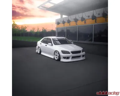 KBD Bodykits Bsport Style 4 Piece Polyurethane Body Kit for Lexus IS300 2000-2005 - 37-6815