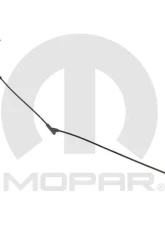 Mopar Windshield Washer Hose 68081365AB                                     - 68081365AB - Image 2