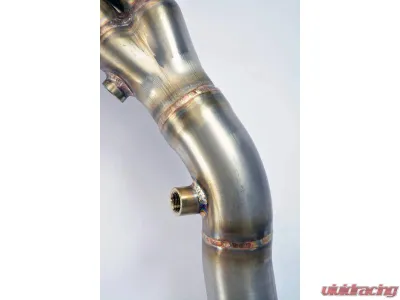 Supersprint Left Hand Drive Manifold for BMW E46 S54 Engine Conversion, Replaces OEM Catalytic Converter - 043901