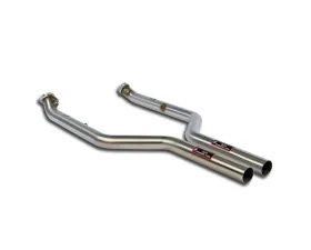 Supersprint Right & Left Downpipe Kit for BMW E46 V8 S65 Engine Conversion, Replaces Catalytic Converter