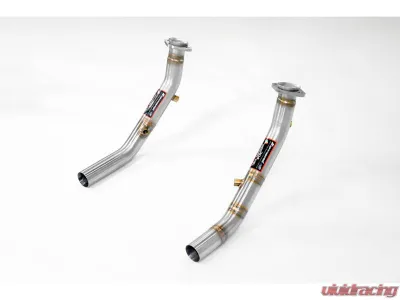 Supersprint Right & Left Downpipe Kit for Daimler XJ 4.2i V8 2004-2006, Catalytic Delete - 130932