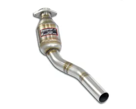 Supersprint Left Downpipe + Metallic Catalytic for Jaguar XKR 2009-2014, T304 Stainless Steel