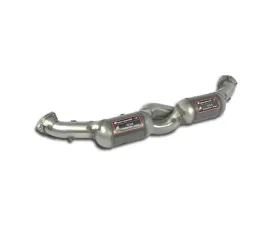 Supersprint Right & Left 200CPSI Front Pipe w/ Metallic Catalytic Converter Porsche 996 1997-2001