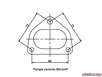 Supersprint Connecting Pipes Kit for OEM Manifold (Bischoff model) Porsche 993 Carrera 3.6i 1994-1998 - 242411