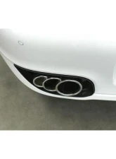 Supersprint 100mm-80mm-70mm Left Endpipes Kit (Merged Endpipes) Porsche 997.1 Turbo                                     - 244496 - Image 2