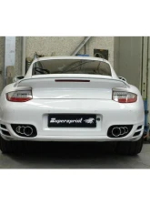 Supersprint 100mm-80mm-70mm Left Endpipes Kit (Merged Endpipes) Porsche 997.1 Turbo                                     - 244496 - Image 5