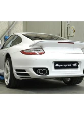 Supersprint 100mm-80mm-70mm Left Endpipes Kit (Merged Endpipes) Porsche 997.1 Turbo                                     - 244496 - Image 7