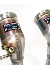 Supersprint Downpipe + Metallic Catalytic for Porsche Macan GTS 2019-2021, T304 Stainless Steel                                     - 249921 - Image 4