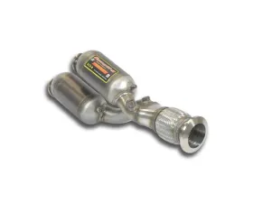 Supersprint Right Y-Pipe with Metallic Catalytic Converter for Lamborghini Aventador 2011-2016