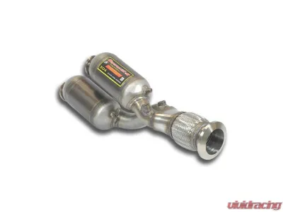 Supersprint Right Y-Pipe with Metallic Catalytic Converter for Lamborghini Aventador 2011-2016 - 350602