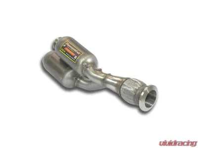 Supersprint Left Y-Pipe w/ Metallic Catalytic Converter - 350622