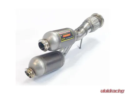 Supersprint Left Y-Pipe w/ Metallic Catalytic Converter - 350622