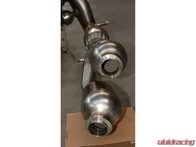 Supersprint Left Y-Pipe with Metallic Catalytic for Lamborghini Aventador SVJ 2019 - 351022