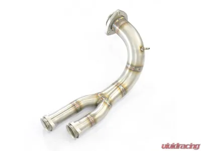 Supersprint Right & Left Front Y-Pipe Kit for Ferrari Testarossa 1984-1992, T304 Stainless Steel - 391411