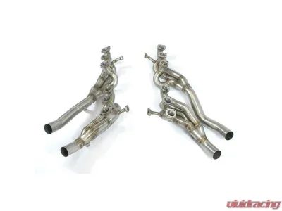 Supersprint Right & Left Manifold Kit for Ferrari 612 Scaglietti V12 2004-2008 T304 Stainless Steel - 391601