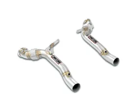 Supersprint Right & Left Downpipe Kit for Ferrari 488 GTB 3.9L V8 Bi-Turbo 2015-2019