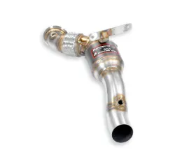 Supersprint Left Downpipe with Metallic Catalytic Converter for Ferrari 488 GTB 2015-2019