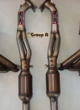 Supersprint Left Front Pipe with Metallic Catalytic Converter for Maserati Coupe 4200 GT 2002-2004                                     - 450122 - Image 4