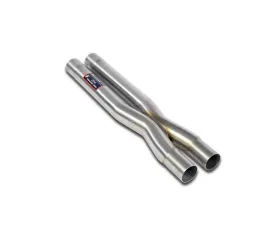 Supersprint Center Pipes Kit X-Pipe for Alfa Romeo 8C Competizione 2007-2010, T304 Stainless Steel