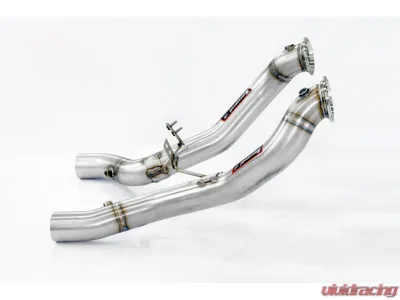 Supersprint Right & Left Downpipe Kit for 2019 Maserati Levante GTS Q4 3.8L V8 Twin Turbo - 451011