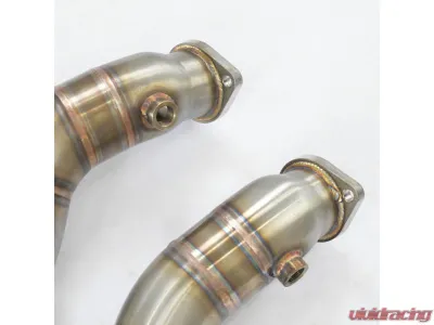 Supersprint Downpipe Kit for Alpina B3 (E90) 3.0i Bi-Turbo 2007-2010, Replaces Catalytic Converter - 707711