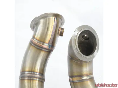 Supersprint Downpipe Kit for Alpina B3 (E90) 3.0i Bi-Turbo 2007-2010, Replaces Catalytic Converter - 707711