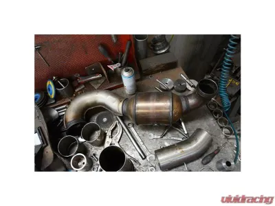Supersprint Downpipe for Mercedes C117 CLA 45 AMG 2013-2015, Replaces Catalytic Converter - 721611