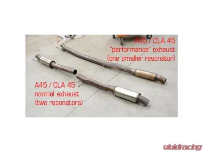 Supersprint Front Pipe Lightweight T304 Stainless Steel for Mercedes CLA 45 AMG 2013-2015 - 721612