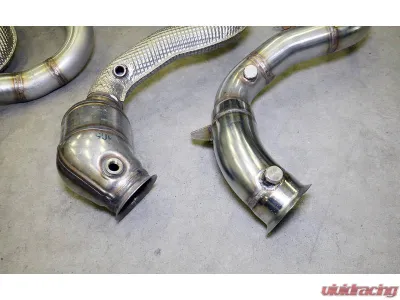 Supersprint Right & Left Downpipe Kit for 2015 Mercedes C63 AMG 4.0i V8 Bi-Turbo - 721911