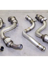 Supersprint Right & Left Downpipe Kit for 2015 Mercedes C63 AMG 4.0i V8 Bi-Turbo                                     - 721911 - Image 9