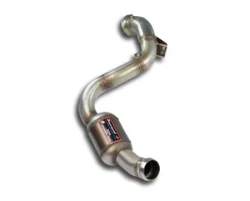 Supersprint Left Downpipe + WRC 100CPSI Cat Delete for 2015 Mercedes C63 AMG 4.0i V8