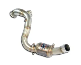 Supersprint RHD-LHD Left Downpipe with Metallic Catalytic Converter for 2019 Mercedes X290 GT 63 AMG