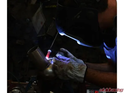 Supersprint RHD-LHD Left Downpipe with Metallic Catalytic Converter for 2019 Mercedes X290 GT 63 AMG - 723181