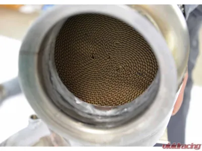 Supersprint Left Downpipe with Primary Catalytic for 2019 Mercedes G500/G550 V8 - 723641