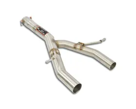 Supersprint Central Y-Pipe for Mercedes R172 SLC 200 Final Edition 2019-2020 T304 Stainless Steel