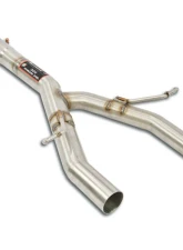 Supersprint Central Y-Pipe for Mercedes R172 SLC 200 Final Edition 2019-2020 T304 Stainless Steel                                     - 724413 - Image 3