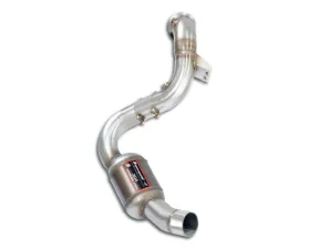 Supersprint Left Downpipe with Metallic Catalytic Converter for 2018 Mercedes S560 V8