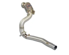 Supersprint Left Downpipe with Metallic Pre-Catalytic Converter for 2021 Mercedes AMG GT