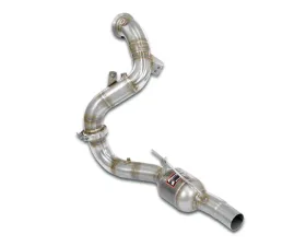 Supersprint Left Downpipe with Metallic Catalytic Converter for 2021 Mercedes AMG GT