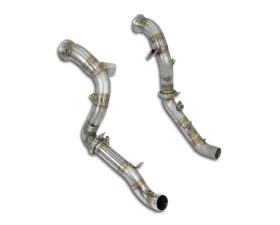 Supersprint Downpipe Kit for 2020 Mercedes GLE 580 4-Matic - T304 Stainless Steel, Right & Left