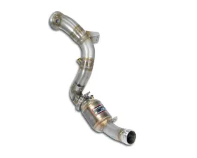 Supersprint Left Downpipe with Metallic Catalytic Converter for 2020 Mercedes GLE 580