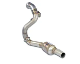 Supersprint Left Downpipe with Metallic Catalytic Converter for 2021 Mercedes C190 AMG GT