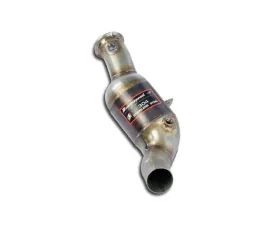 Supersprint Left Downpipe with 200CPSI Metallic Catalytic Converter for Alfa Romeo Giulia 2017-2019