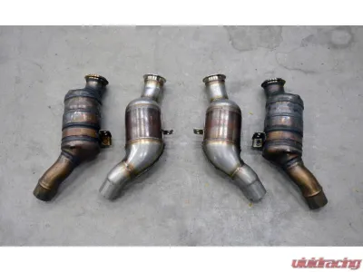 Supersprint Left Downpipe with 200CPSI Metallic Catalytic Converter for Alfa Romeo Giulia 2017-2019 - 756541