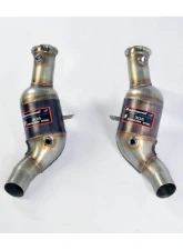 Supersprint Left Downpipe with 200CPSI Metallic Catalytic Converter for Alfa Romeo Giulia 2017-2019                                     - 756541 - Image 2