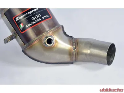 Supersprint Left Downpipe with 200CPSI Metallic Catalytic Converter for Alfa Romeo Giulia 2017-2019 - 756541
