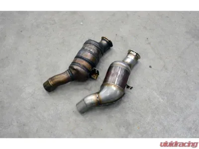 Supersprint Left Downpipe with 200CPSI Metallic Catalytic Converter for Alfa Romeo Giulia 2017-2019 - 756541